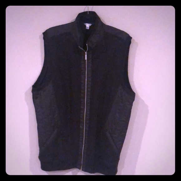 🇺🇸 Calvin Klein XL/TG Lightweight Black Vest - Picture 6 of 6